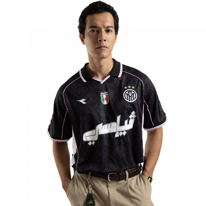 Pestle Mortar x Diadora Heritage Jersey - Black