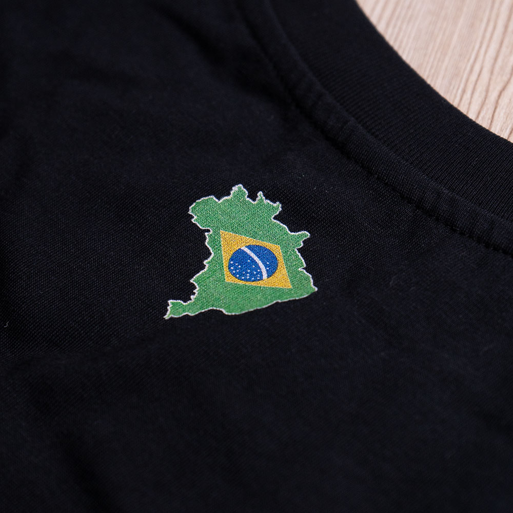 Stryka World Collection Black T-Shirt - Brazil Stryka World Collection Black T-Shirt - Brazil