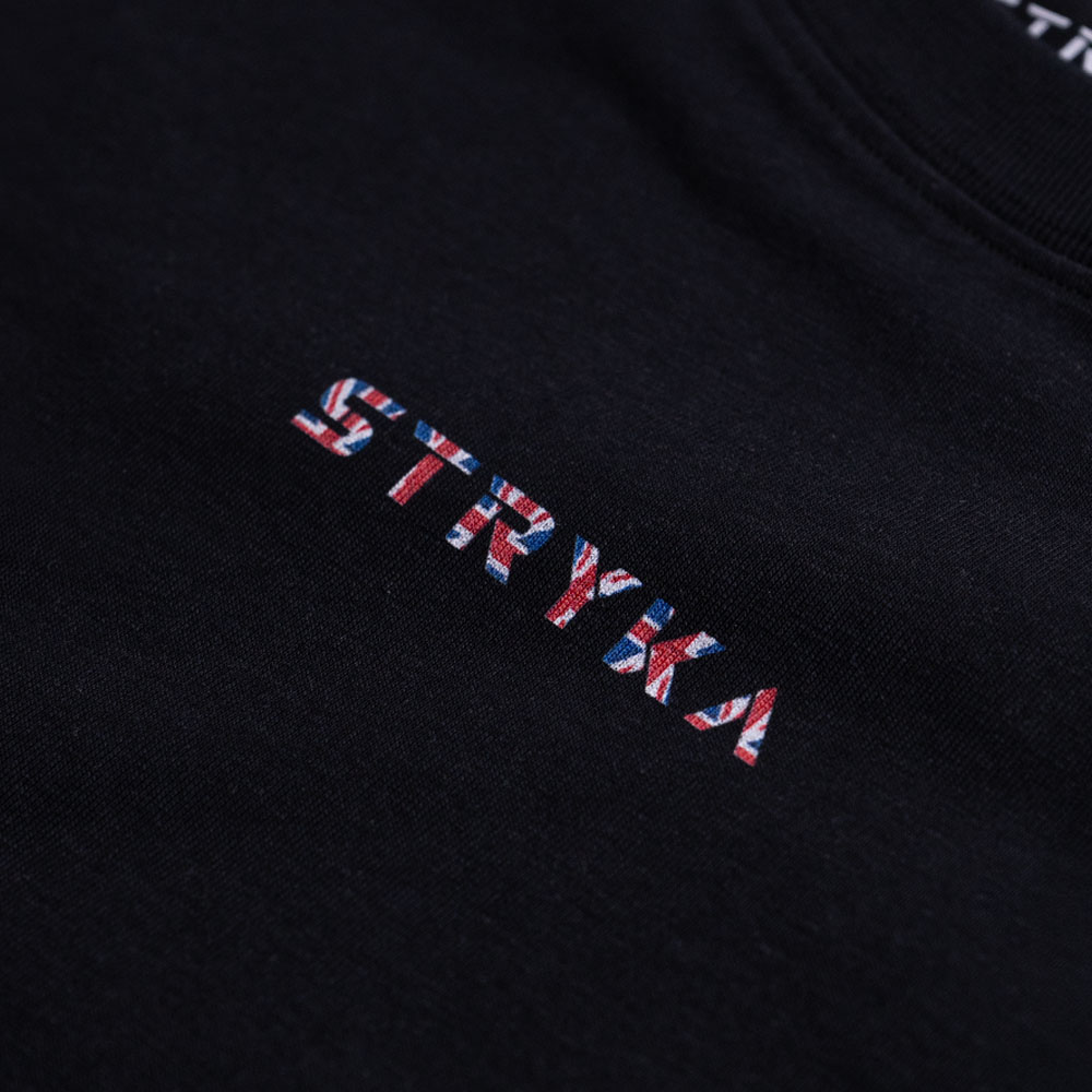 Stryka World Collection Black T-Shirt - England Stryka World Collection Black T-Shirt - England