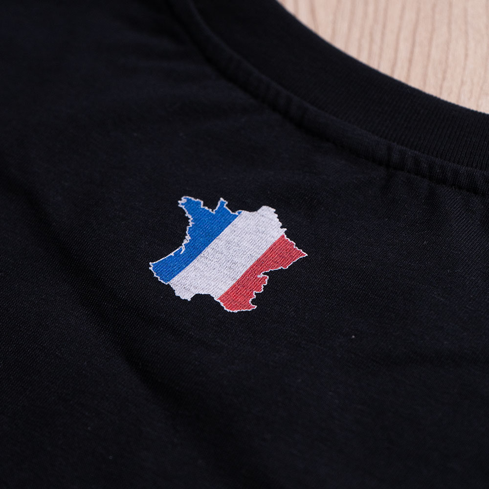 Stryka World Collection Black T-Shirt - France Stryka World Collection Black T-Shirt - France