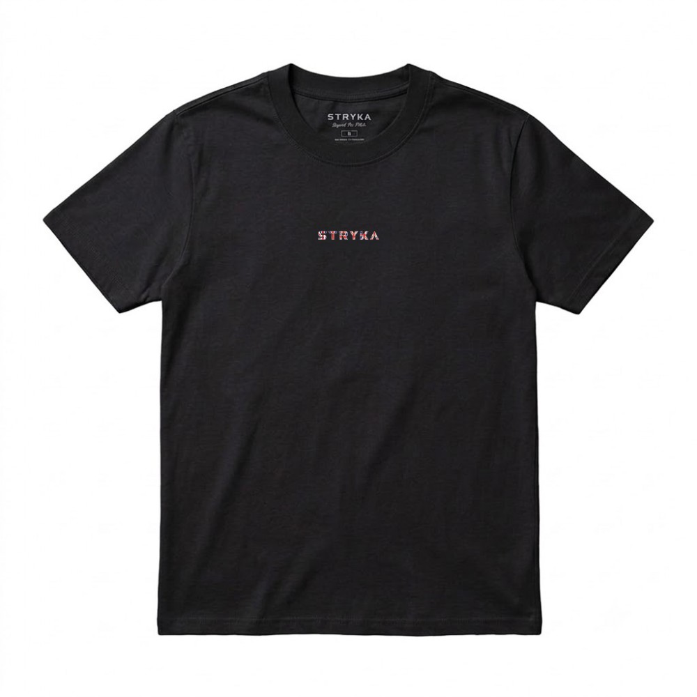 Stryka World Collection Black T-Shirt - England Stryka World Collection Black T-Shirt - England
