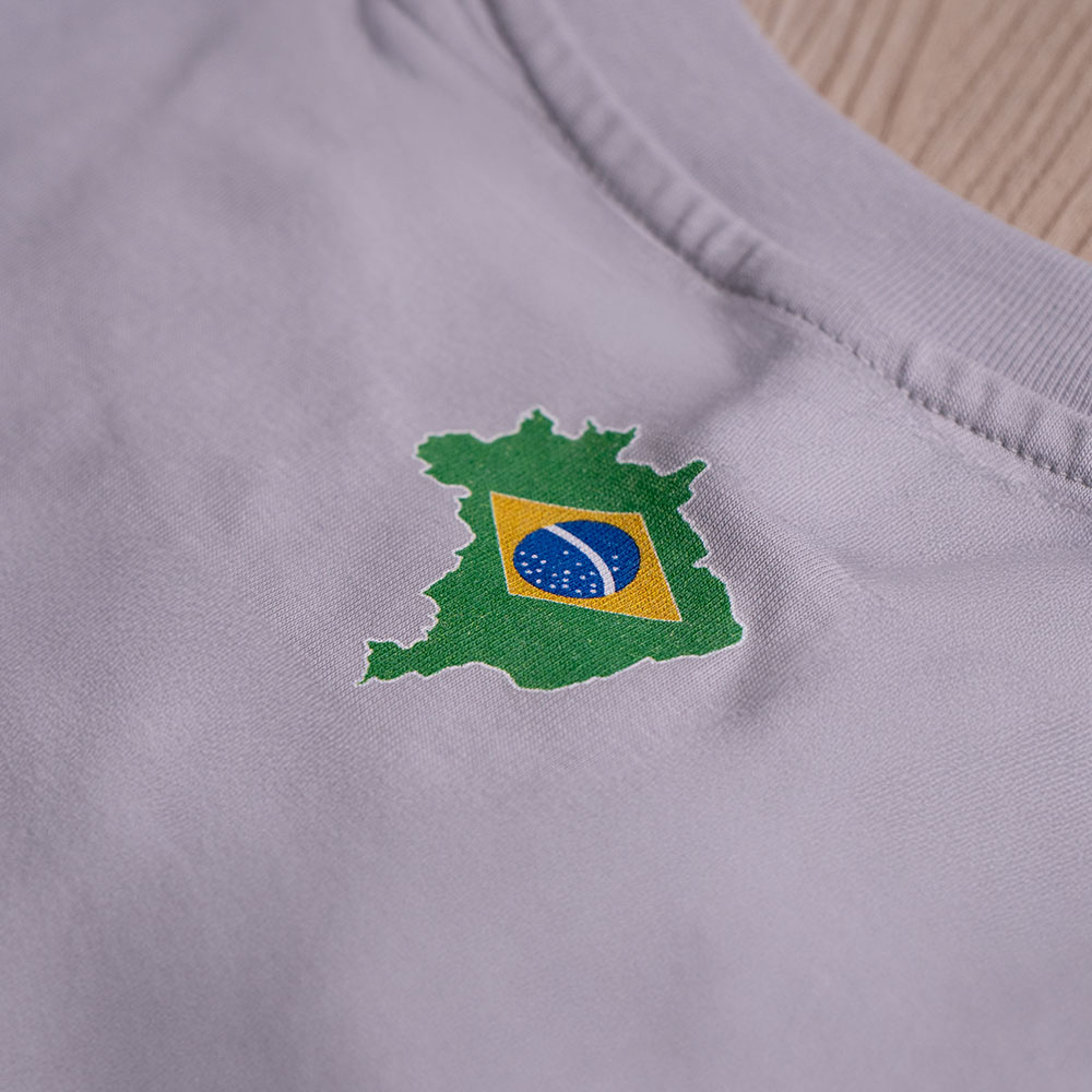 Stryka World Collection Grey T-Shirt - Brazil
