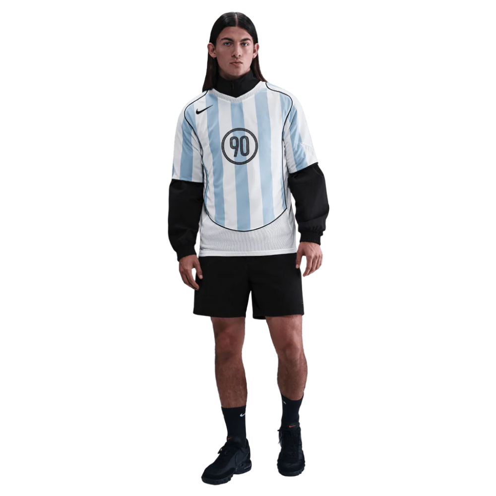 Nike Total 90 Dri-Fit Football Shirt - Blue/White/Black (IB4215-422, Jerseys / Shirts, Nike) by www.protechkitzone.com Nike Total 90 Dri-Fit Football Shirt - Blue/White/Black
