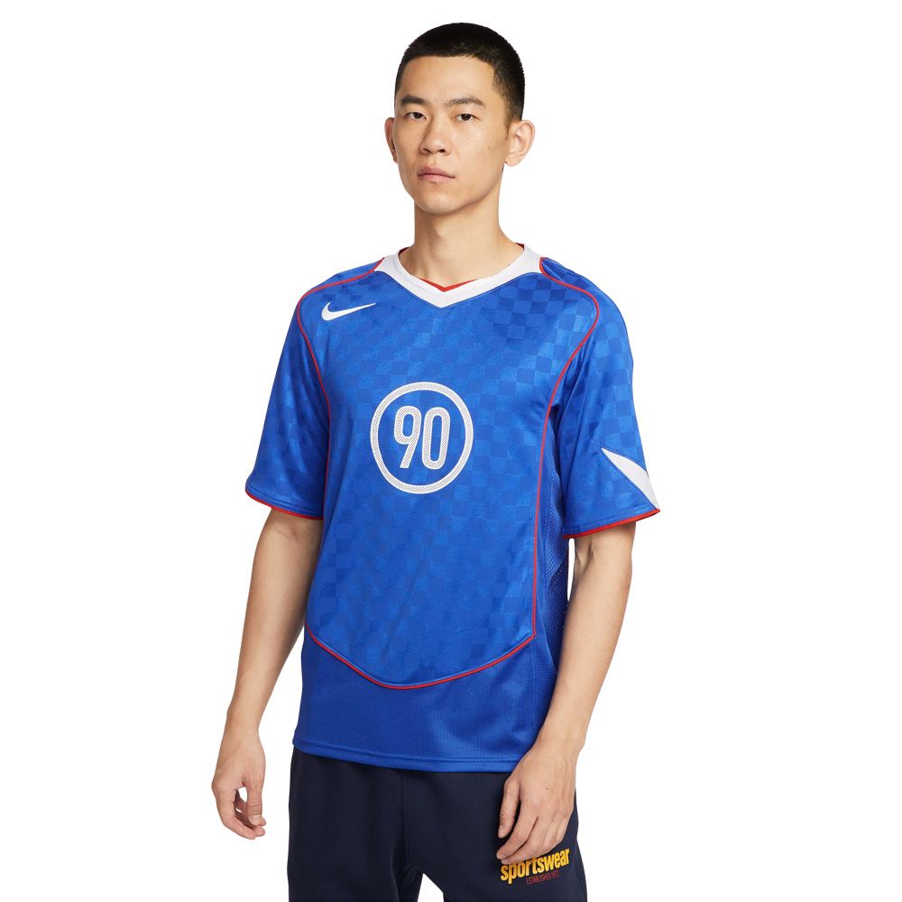 Nike Total 90 Dri-Fit Football Shirt - Blue Nike Total 90 Dri-Fit Football Shirt - Blue