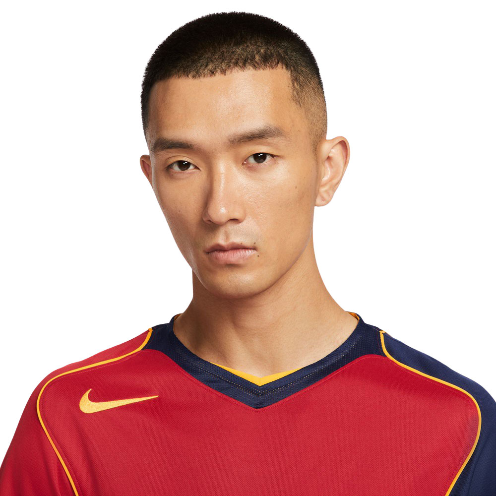 Nike Total 90 Dri-Fit Football Shirt - Red (IB4209-687, Jerseys / Shirts, Nike) by www.protechkitzone.com Nike Total 90 Dri-Fit Football Shirt - Red
