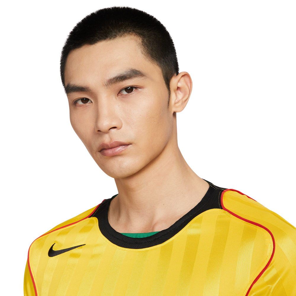 Nike Total 90 Dri-Fit Football Shirt - Yellow (IB4219-719, Jerseys / Shirts, Nike) by www.protechkitzone.com Nike Total 90 Dri-Fit Football Shirt - Yellow