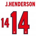 J.Henderson - 14 (Red)