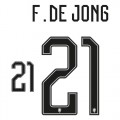 F. De Jong - 21 (Away - Black/White)