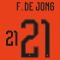 F. De Jong - 21 (Home - Black/Hyper Crimson)