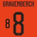 Gravenberch - 8 (Home - Black/Hyper Crimson)