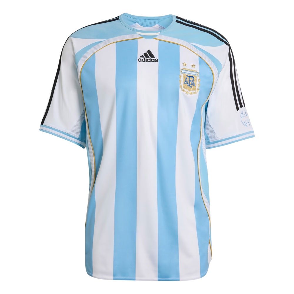 Argentina 2006 Home Shirt (KF0322, Official Reissue Shirt, Adidas) by www.protechkitzone.com Argentina 2006 Home Shirt