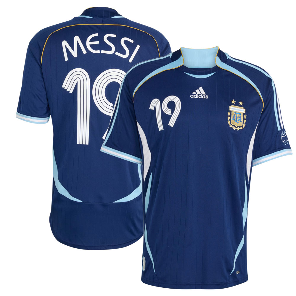 Argentina 2006 Messi 19 Away Shirt Argentina 2006 Messi 19 Away Shirt