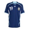 Argentina 2006 Messi 19 Away Shirt