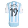 Argentina 2006 Messi 19 Home Shirt (JN3708, Official Reissue Shirt, Adidas) by www.protechkitzone.com Argentina 2006 Messi 19 Home Shirt