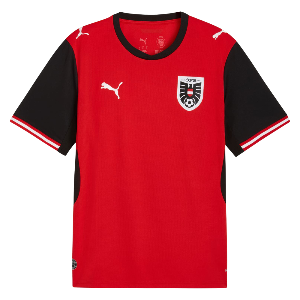 Austria 2026 Home Shirt (783200-01, FIFA World Cup 2026™, Puma) by www.protechkitzone.com Austria 2026 Home Shirt