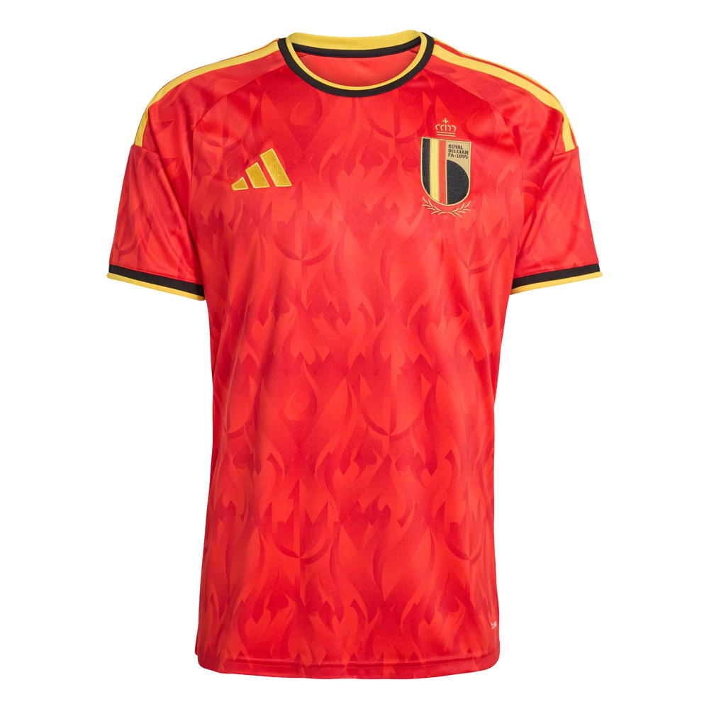 Belgium 2026 Home Shirt (JM8381, Adidas 2026 Federation Kit, Adidas) by www.protechkitzone.com Belgium 2026 Home Shirt