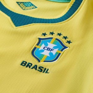 [Younger Kids] Brazil 2026 Home 3-Pieces Kit