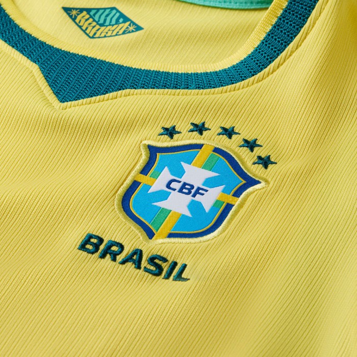[Younger Kids] Brazil 2026 Home 3-Pieces Kit