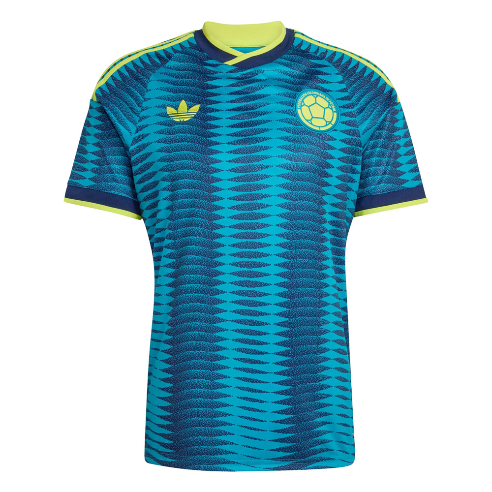 Colombia 2026 Away Shirt (JL6974, Adidas 2026 Federation Kit, Adidas) by www.protechkitzone.com Colombia 2026 Away Shirt