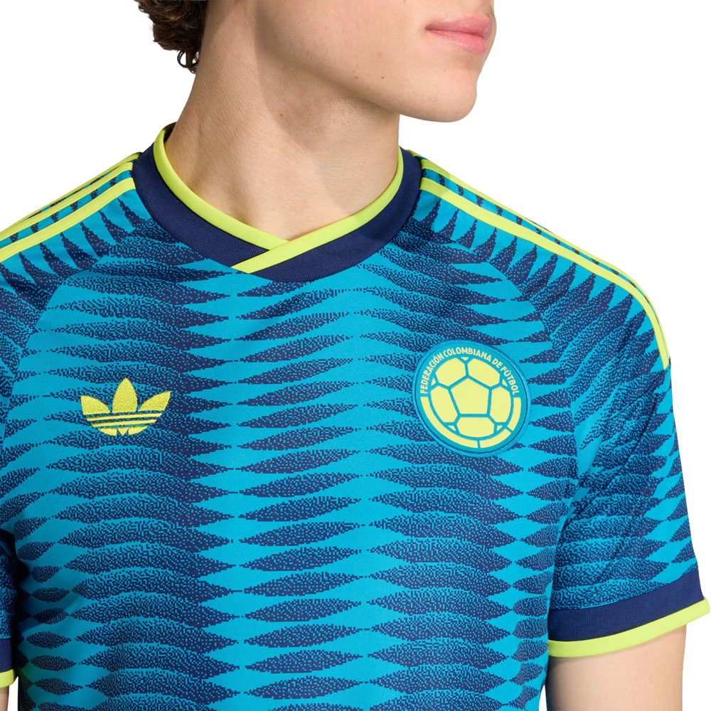Colombia 2026 Away Shirt (JL6974, Adidas 2026 Federation Kit, Adidas) by www.protechkitzone.com Colombia 2026 Away Shirt