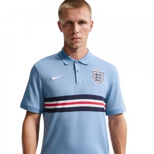 England Polo Shirt - Blue
