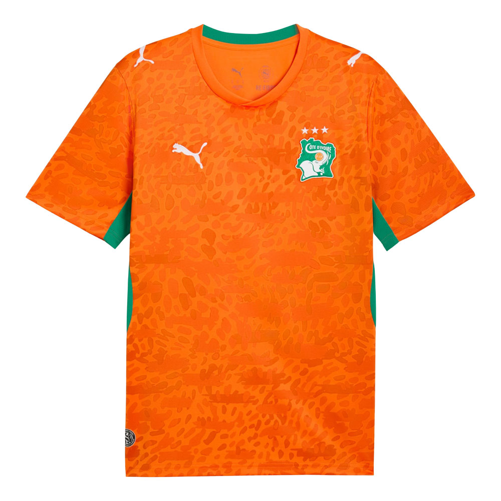 Ivory Coast 2026 Home Shirt (783182-01, FIFA World Cup 2026™, Puma) by www.protechkitzone.com Ivory Coast 2026 Home Shirt