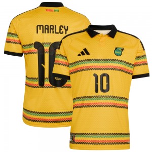 Jamaica x Bob Marley 26 Home Shirt Marley 10 Jamaica x Bob Marley 26 Home Shirt Marley 10