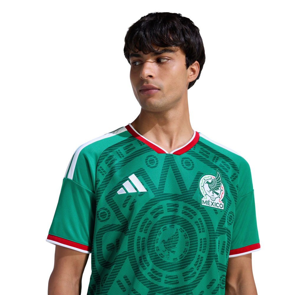Mexico 2026 Home Shirt (JL8580, Adidas 2026 Federation Kit, Adidas) by www.protechkitzone.com Mexico 2026 Home Shirt