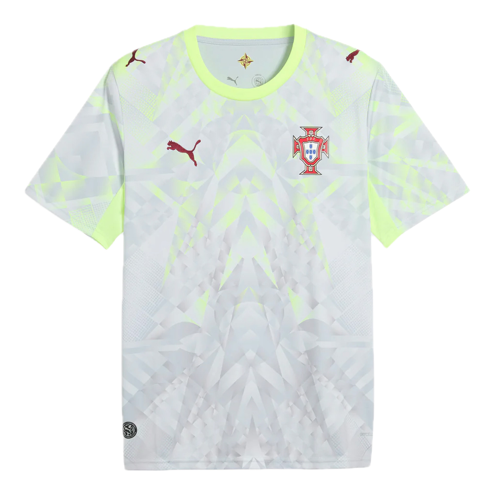 Portugal 2026 Goalkeeper Shirt - Silver (783296-08, FIFA World Cup 2026™, Puma) by www.protechkitzone.com Portugal 2026 Goalkeeper Shirt - Silver