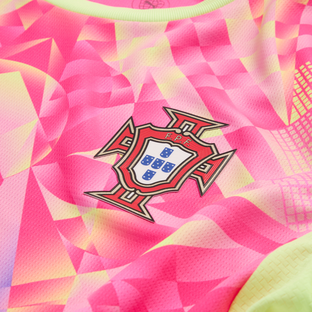 Portugal 2026 Goalkeeper Shirt - Pink (783296-12, FIFA World Cup 2026™, Puma) by www.protechkitzone.com Portugal 2026 Goalkeeper Shirt - Pink
