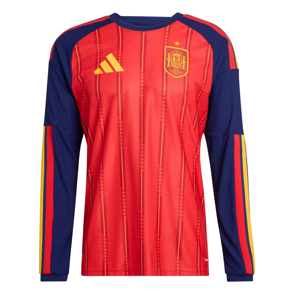 [Long Sleeve - Player Edition] Spain 26 Home Shirt