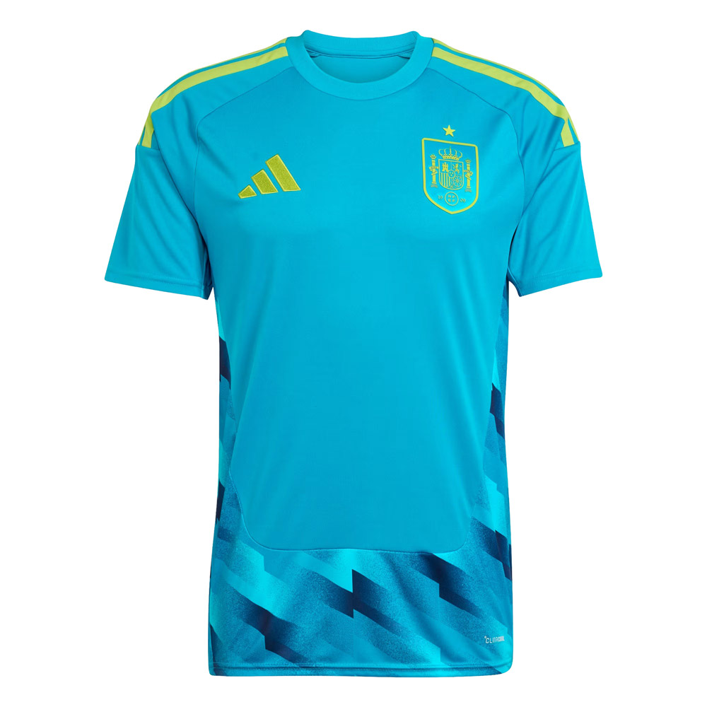 Spain 2026 Home Goalkeeper Shirt (KB8371, Adidas 2026 Federation Kit, Adidas) by www.protechkitzone.com Spain 2026 Home Goalkeeper Shirt