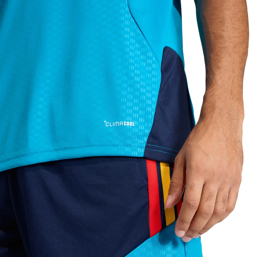 Spain 2026 Tiro Training Shirt (KA8193, Adidas 2026 Federation Kit, Adidas) by www.protechkitzone.com Spain 2026 Tiro Training Shirt