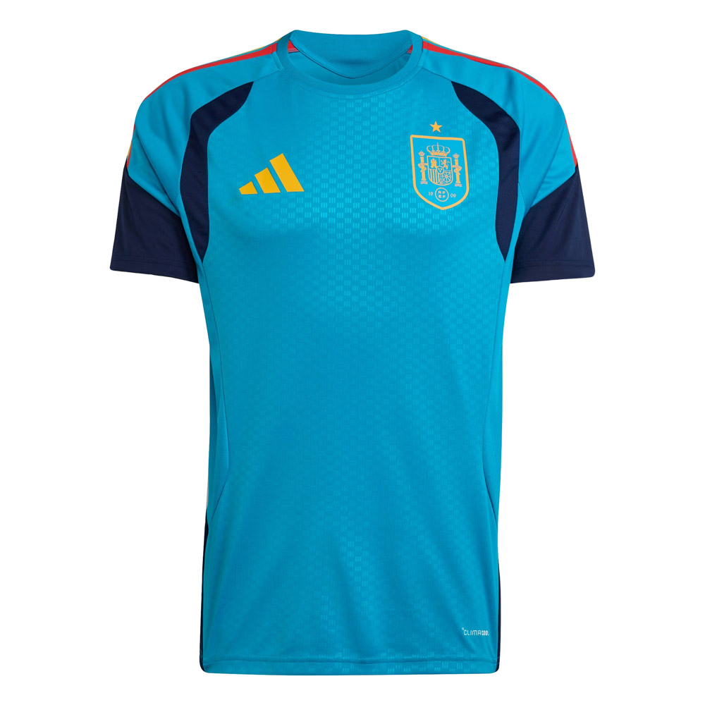 Spain 2026 Tiro Training Shirt (KA8193, Adidas 2026 Federation Kit, Adidas) by www.protechkitzone.com Spain 2026 Tiro Training Shirt