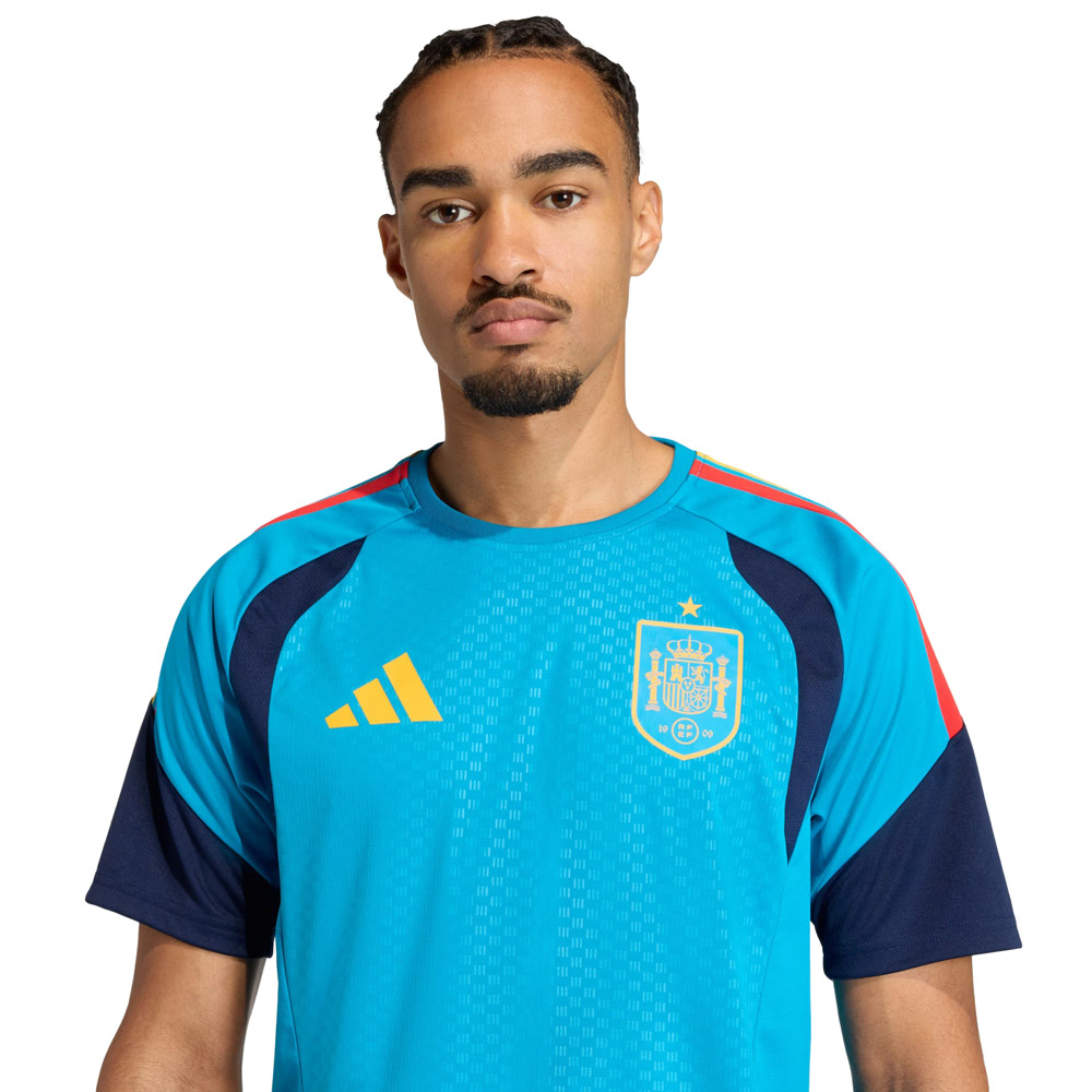 Spain 2026 Tiro Training Shirt (KA8193, Adidas 2026 Federation Kit, Adidas) by www.protechkitzone.com Spain 2026 Tiro Training Shirt