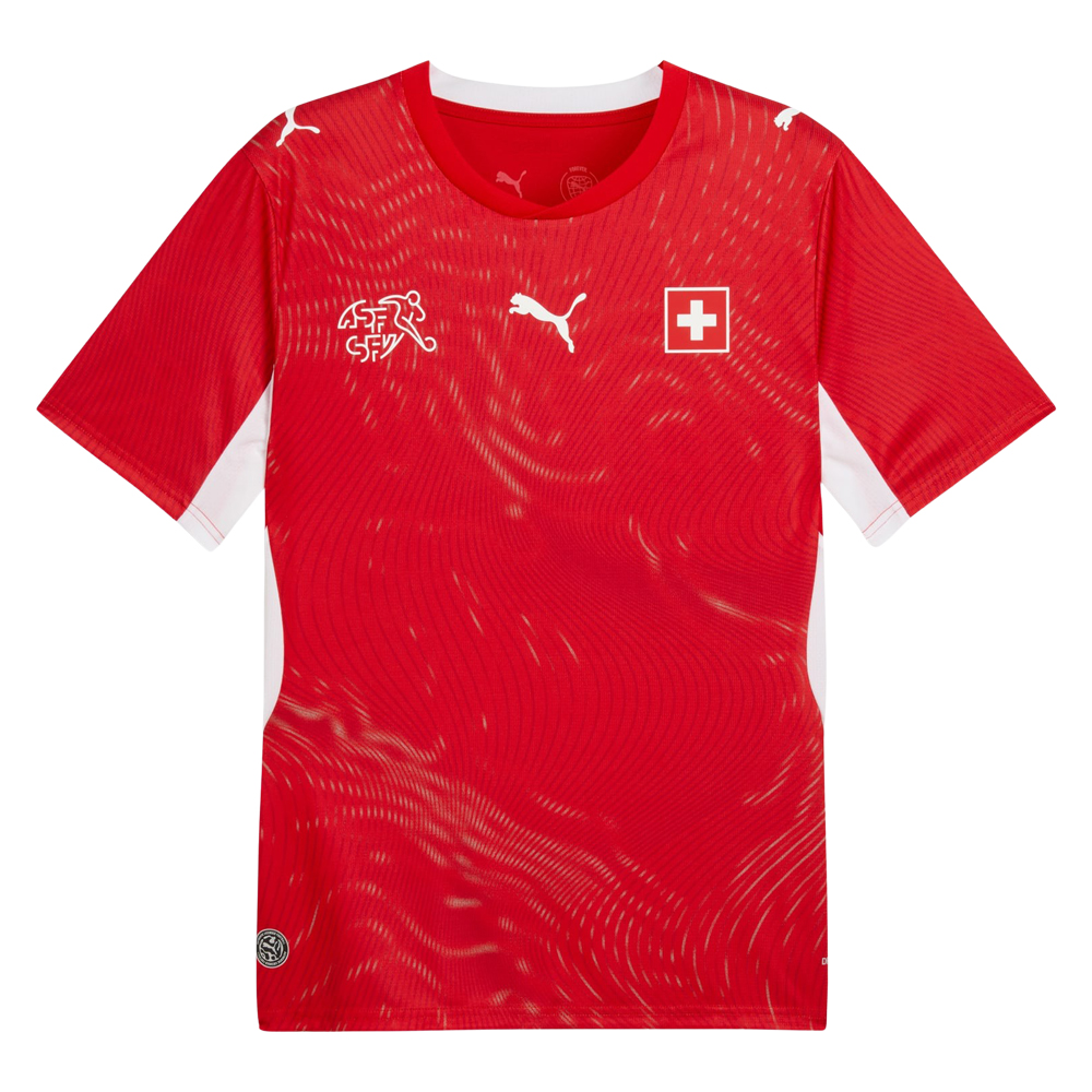 Switzerland 2026 Home Shirt (783218-01, FIFA World Cup 2026™, Puma) by www.protechkitzone.com Switzerland 2026 Home Shirt