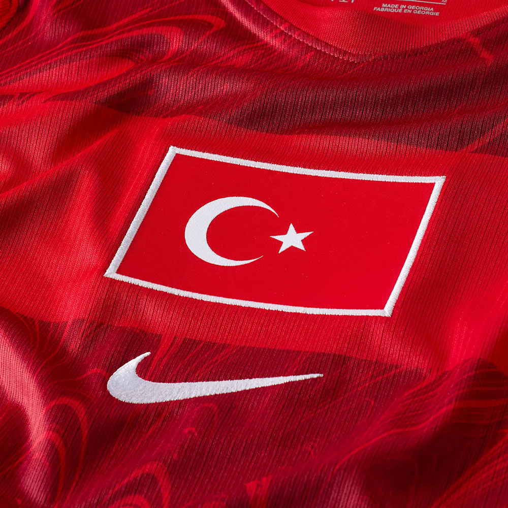 Turkey 2026 Home Shirt (IO8852-614, Nike 2026 Federations Kit, Nike) by www.protechkitzone.com Turkey 2026 Home Shirt