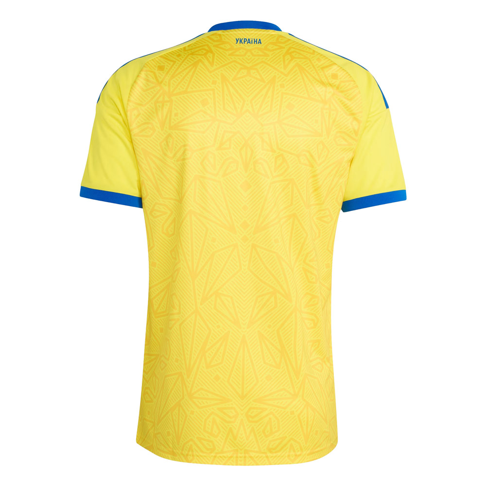 Ukraine 2026 Home Shirt (JZ4622, Adidas 2026 Federation Kit, Adidas) by www.protechkitzone.com Ukraine 2026 Home Shirt