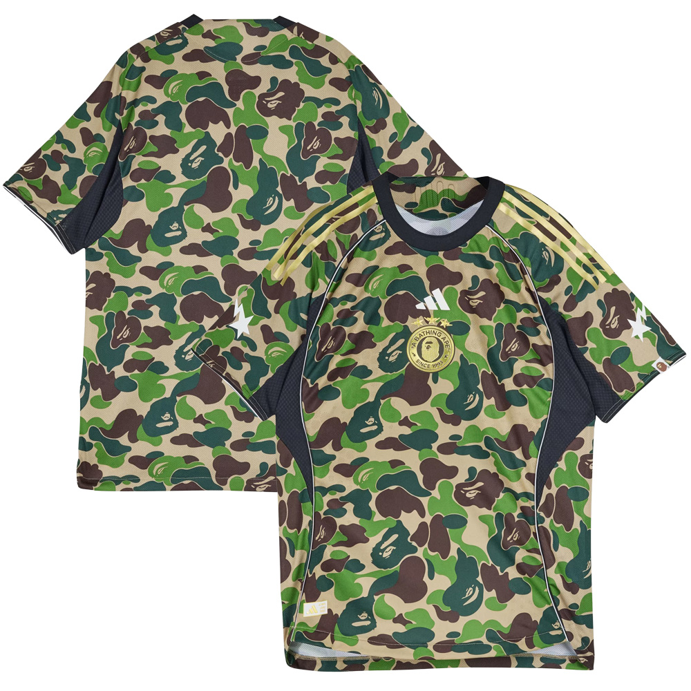 Bape Jersey Top - Crew Green Bape Jersey Top - Crew Green