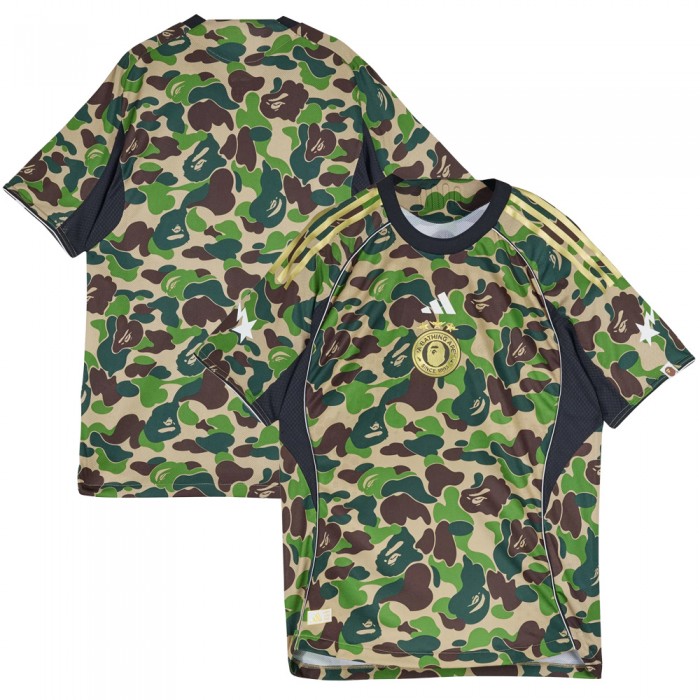 Bape Jersey Top - Crew Green