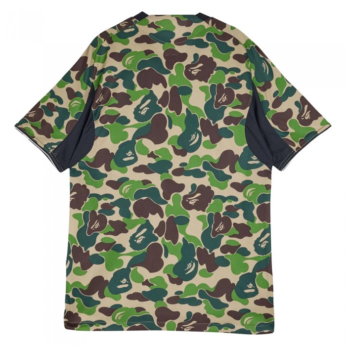 Bape Jersey Top - Crew Green