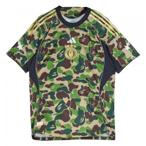 Bape Jersey Top - Crew Green