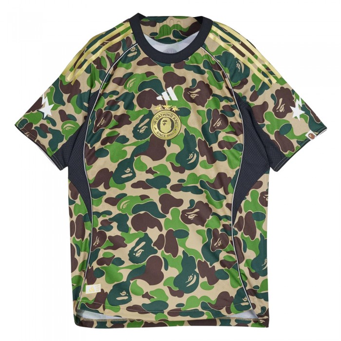 Bape Jersey Top - Crew Green