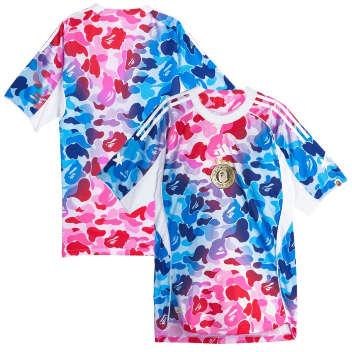 Bape Jersey Top - Shock Blue