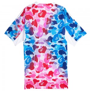 Bape Jersey Top - Shock Blue