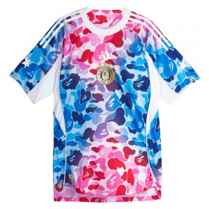 Bape Jersey Top - Shock Blue