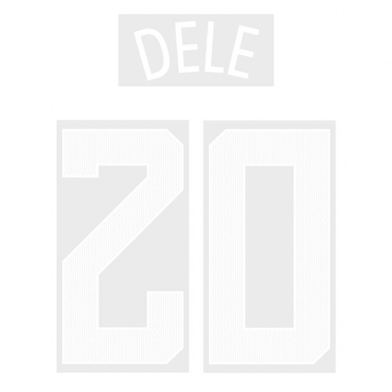 Dele 20 (Official Tottenham Hotspur FC 2017/18 Away Cup Name and Numbering)