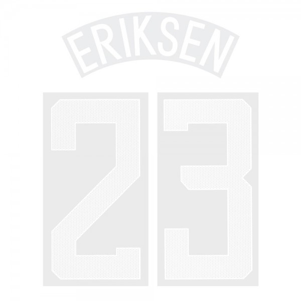 Eriksen 23 (Official Tottenham Hotspur FC 2017/18 Away Cup Name and Numbering)
