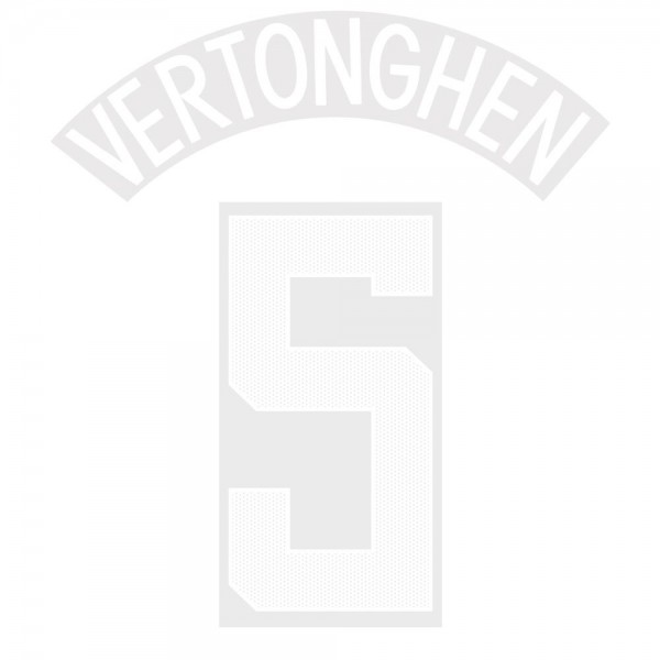 Vertonghen 5 (Official Tottenham Hotspur FC 2017/18 Away Cup Name and Numbering)