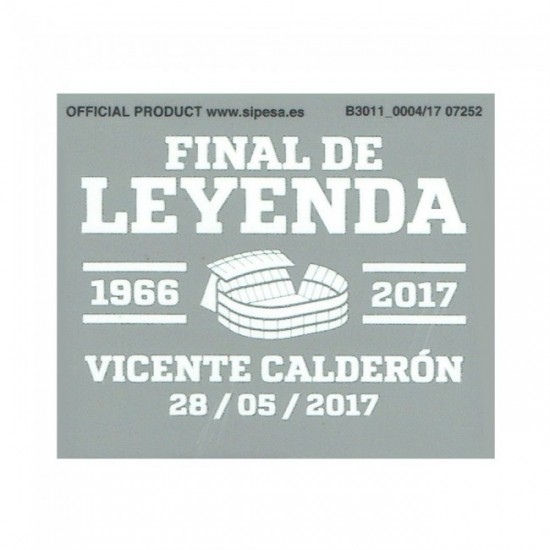 Final De Leyenda Match Details Printing